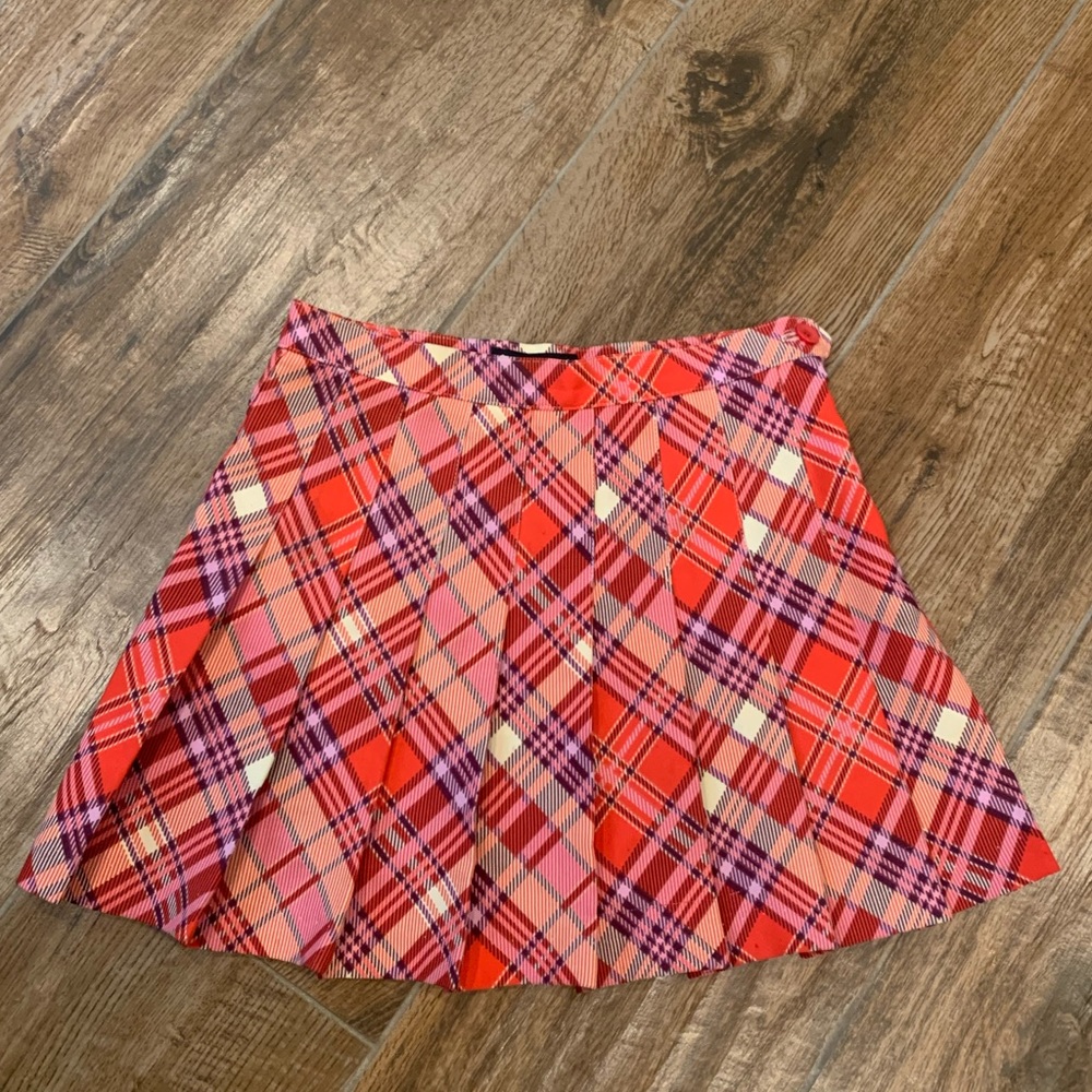 Pink Plaid American Apparel Tennis Skirt